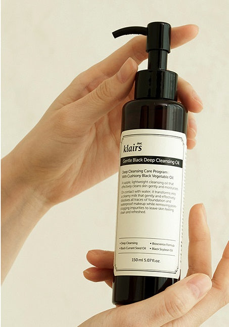 Dear Klairs Gentle Black Deep Cleansing Oil (150ml)