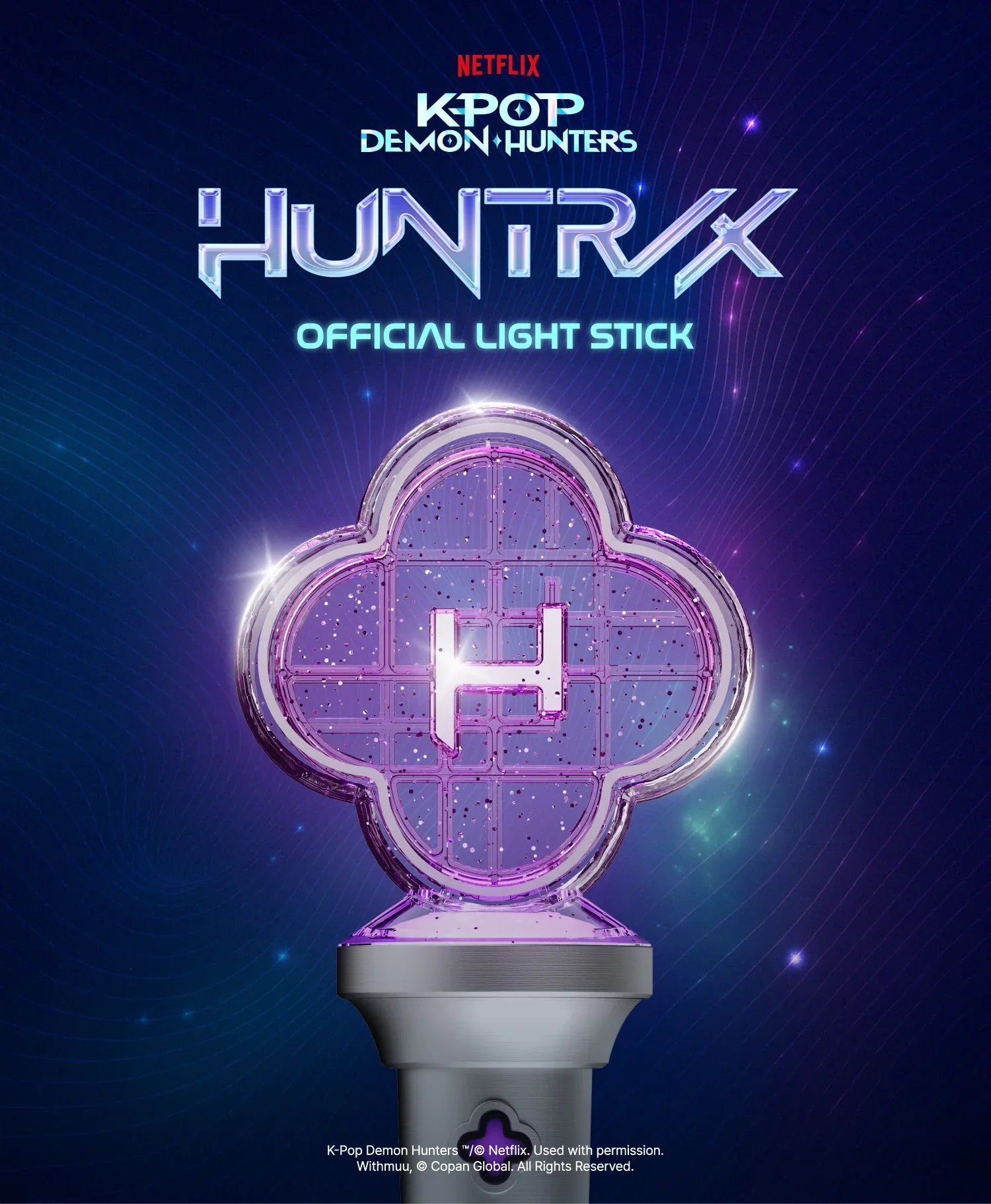 KPOP DEMON HUNTERS Light Stick Pre-order NZ | HUNTRIX & SAJA
