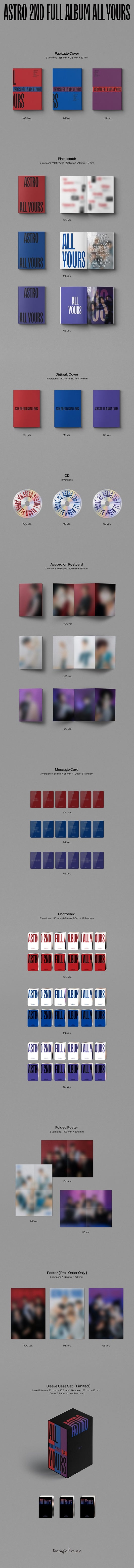 ASTRO All YOURS 2nd Album | K-pop NZ