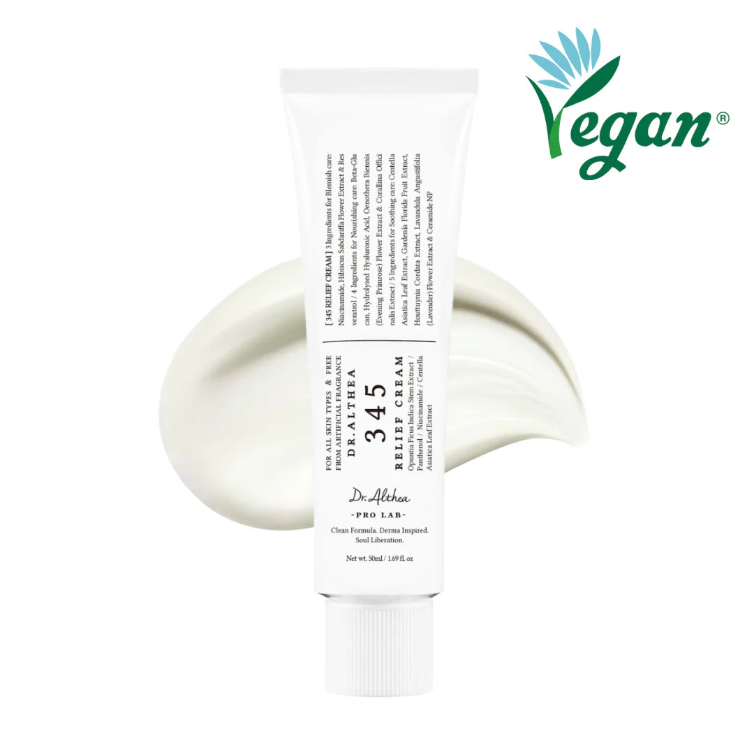 Dr.Althea 345 Relief Cream 50ml Korean Skincare NZ