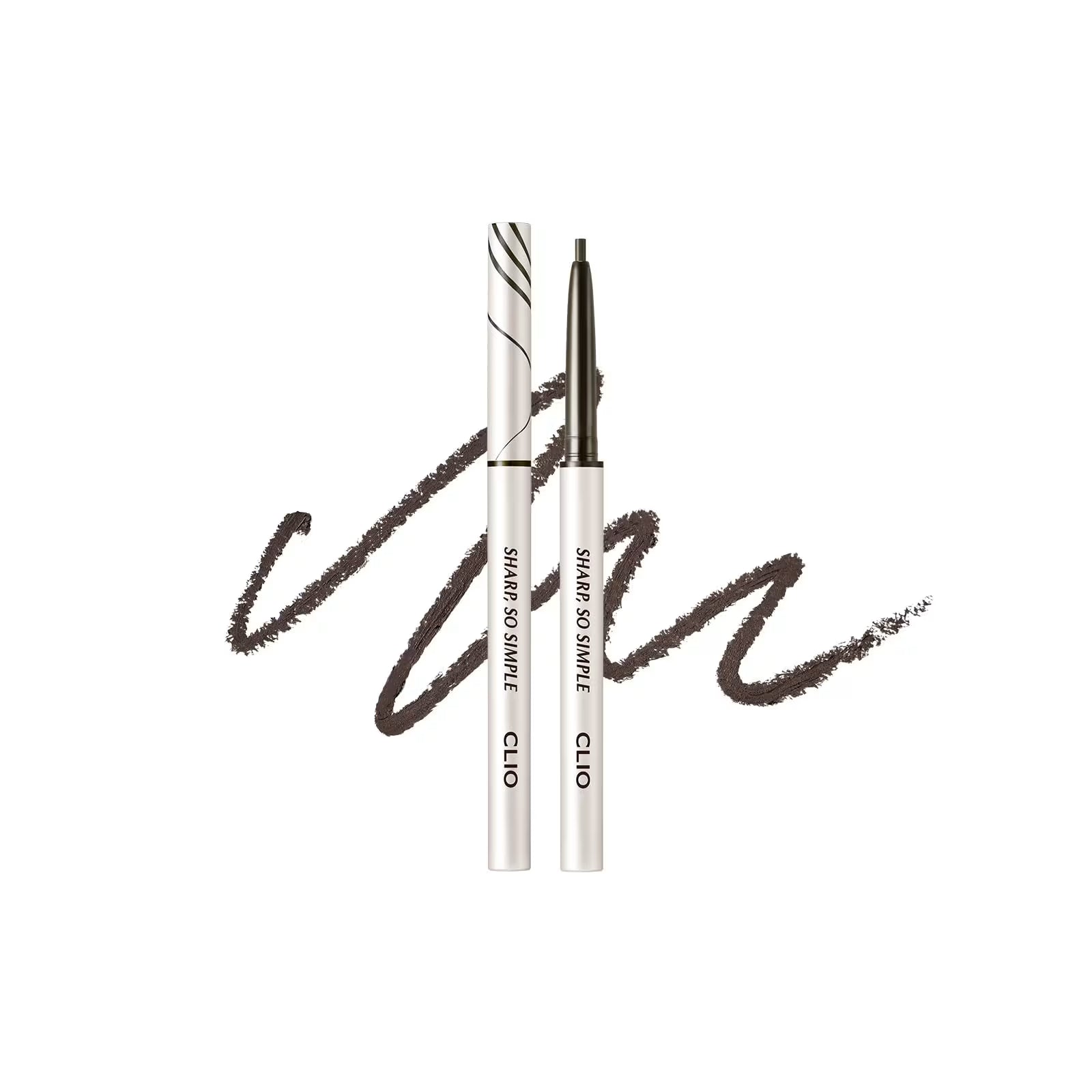 CLIO Sharp So Simple Waterproof Pencil Liner 003 Black Brown