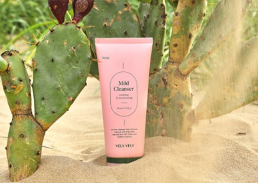 VELY VELY Pink Mild Cleanser 200ml Korean Skincare NZ