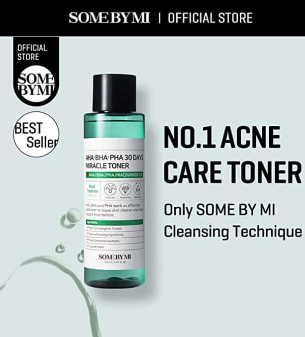 SOMEBYMI exfoliating toner K-beauty NZ