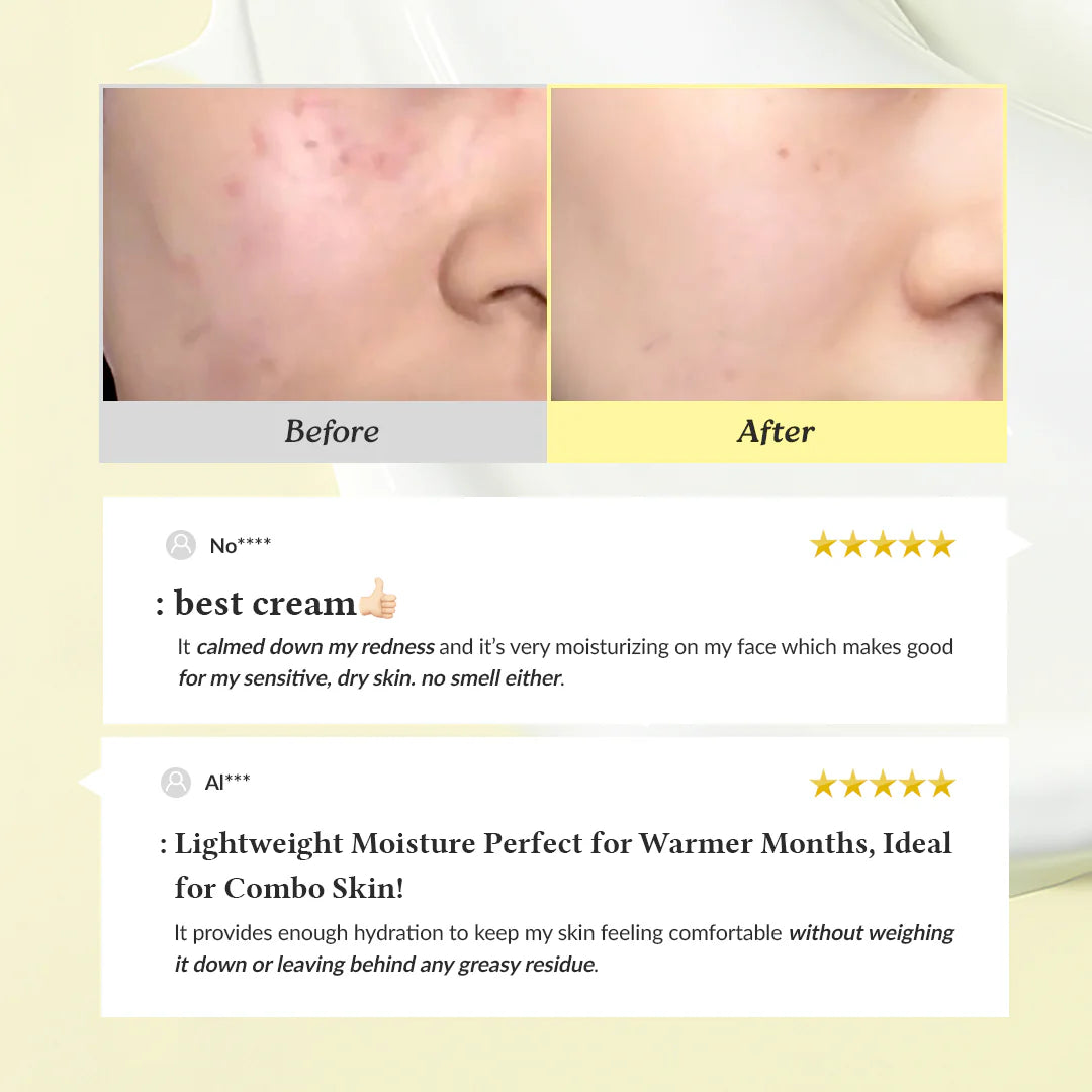 K-Beauty soothing cream for sensitive skin NZ