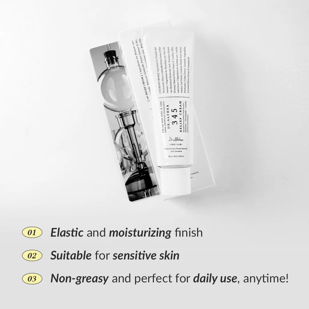 Dr.Althea 345 Relief Cream 50ml Korean Skincare NZ