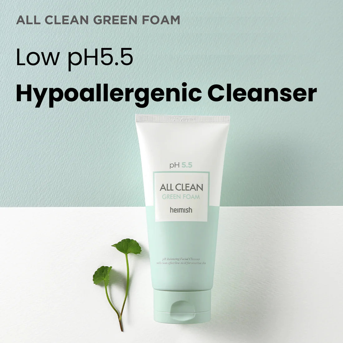 K-Beauty foaming cleanser with green tea extract NZ