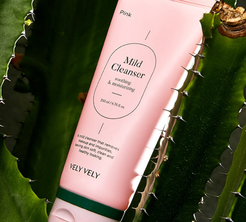 Gentle K-Beauty facial cleanser for sensitive skin NZ