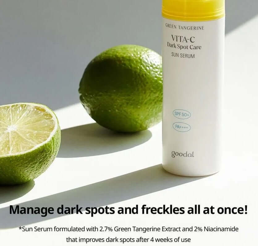 Hydrating sun serum for dark spot care NZ