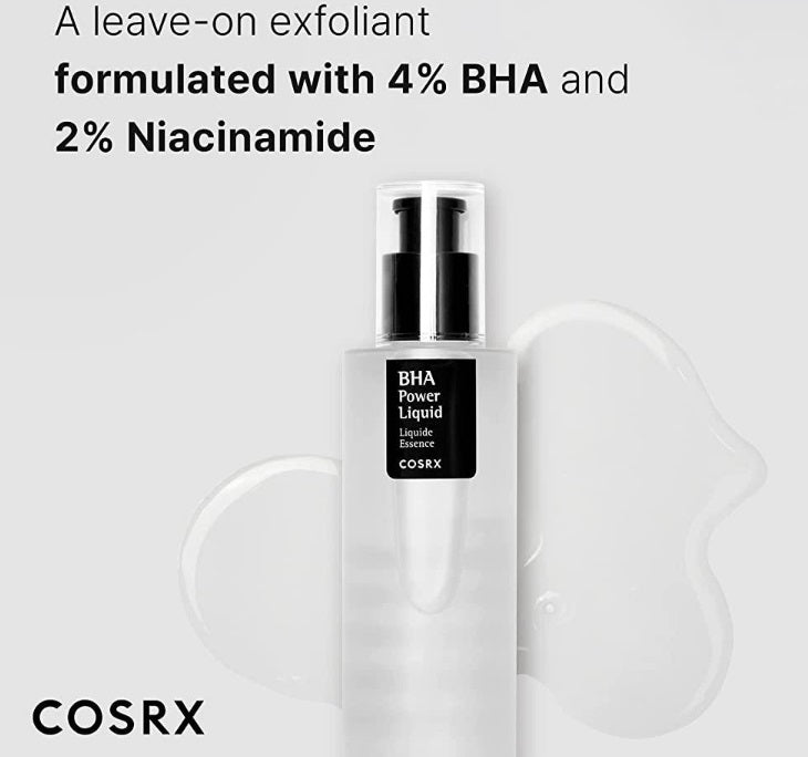 K-Beauty BHA exfoliant for blackhead care NZ