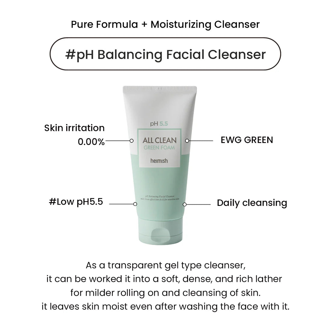 Gentle daily cleanser for soft, refreshed, balanced skin NZ