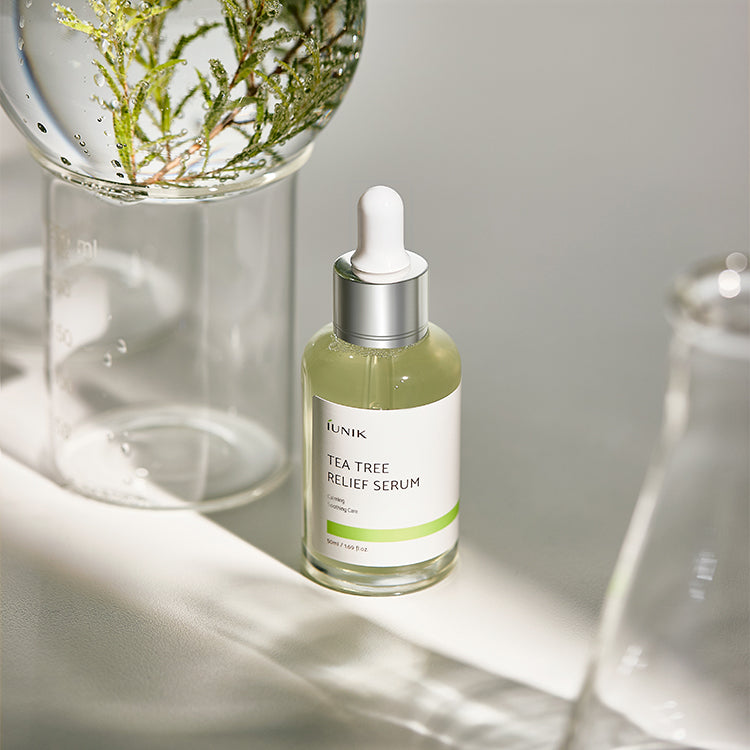 IUNIK Tea Tree Relief Serum 50ml bottle
