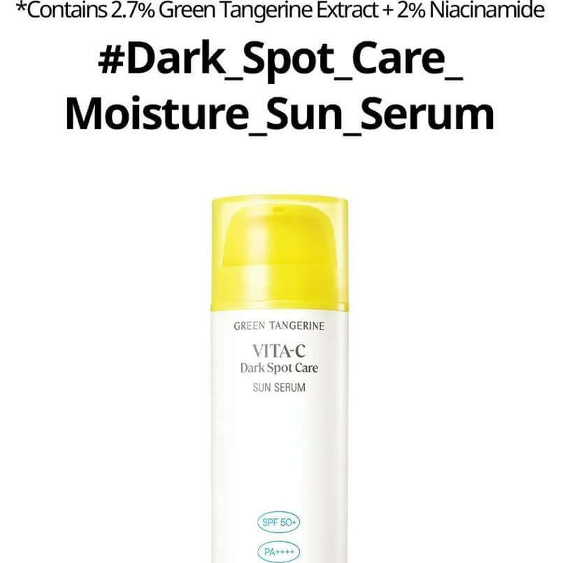K-Beauty sunscreen with vitamin C for brightening NZ