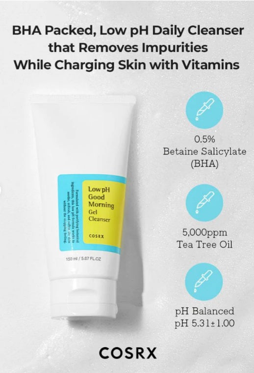 COSRX Low pH Good Morning Gel Cleanser 150ml