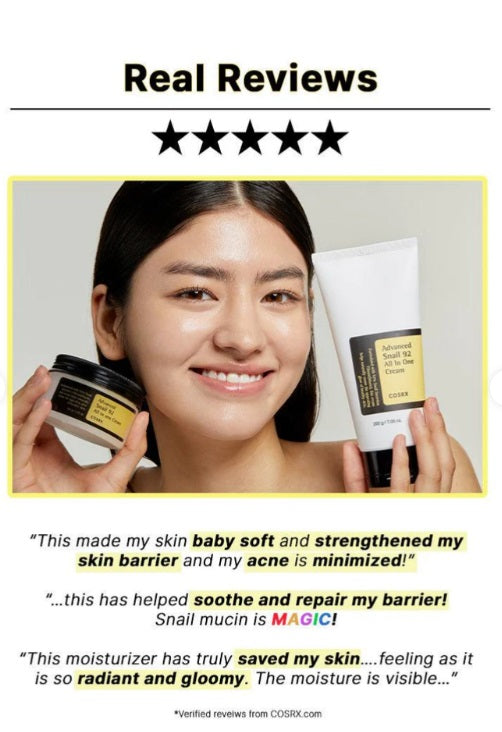 COSRX snail mucin face cream NZ