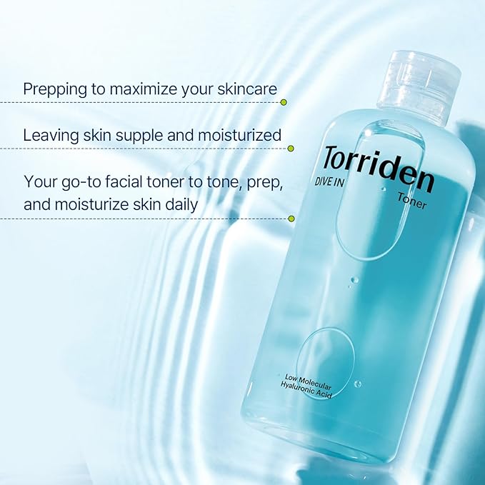 Lightweight hyaluronic acid toner