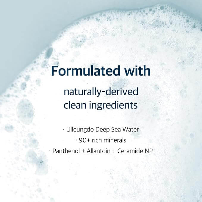K-Beauty gentle cleanser with Dokdo mineral water NZ