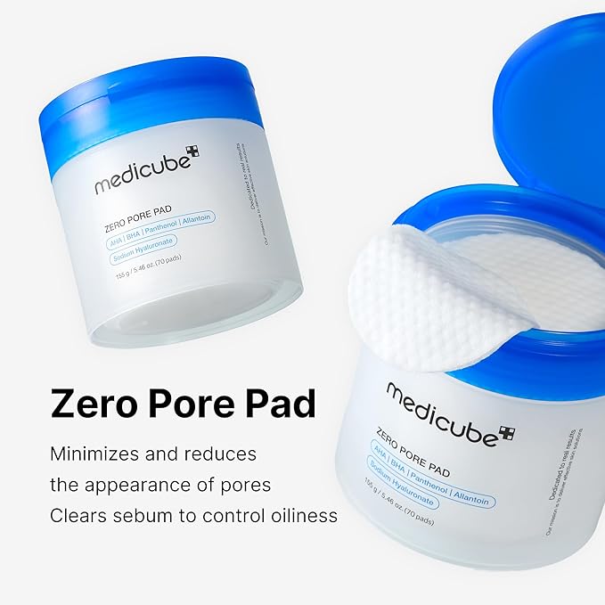 K-Beauty exfoliating pad for pore cleansing and blackhead removal NZ