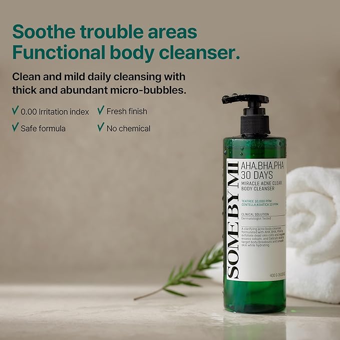 clear body cleanser