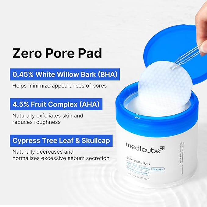 Medicube Zero Pore Pad 2.0 (70pcs) Korean Skincare NZ