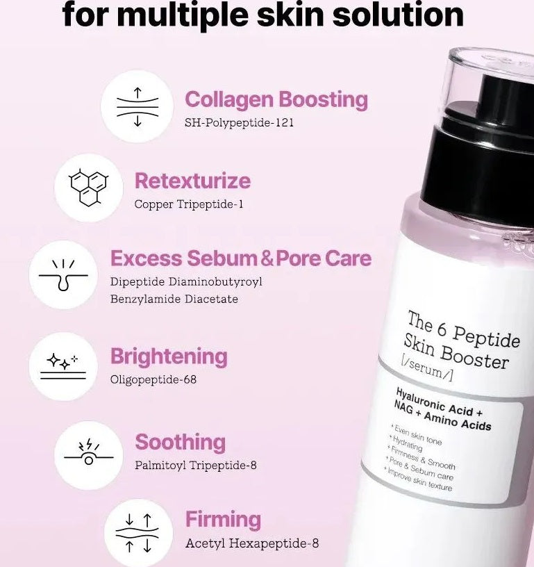 K-Beauty peptide serum for anti-aging and firm skin NZ