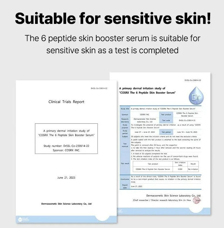 Buy COSRX 6 Peptide Skin Booster Serum 150ml online NZ