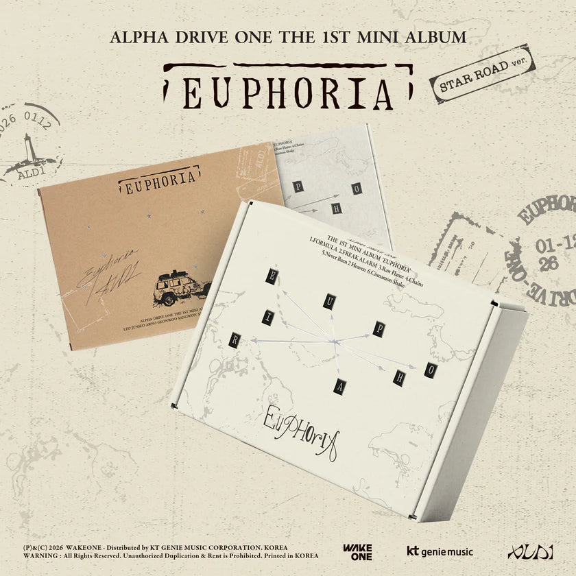 ALPHA DRIVE ONE EUPHORIA STAR ROAD Ver. | K-pop NZ