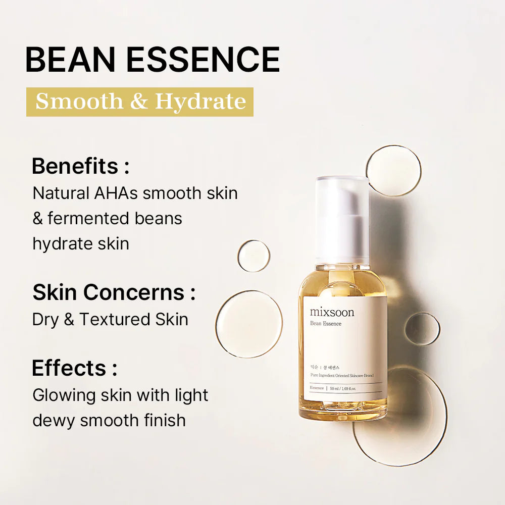 Buy MIXSOON Bean Duo (Essence 50ml + Cream 50ml) online NZ