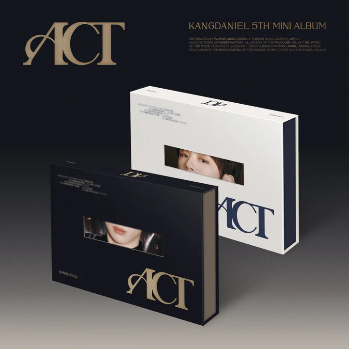 KANG DANIEL 5th Mini Album ACT front view shipped from New Zealand