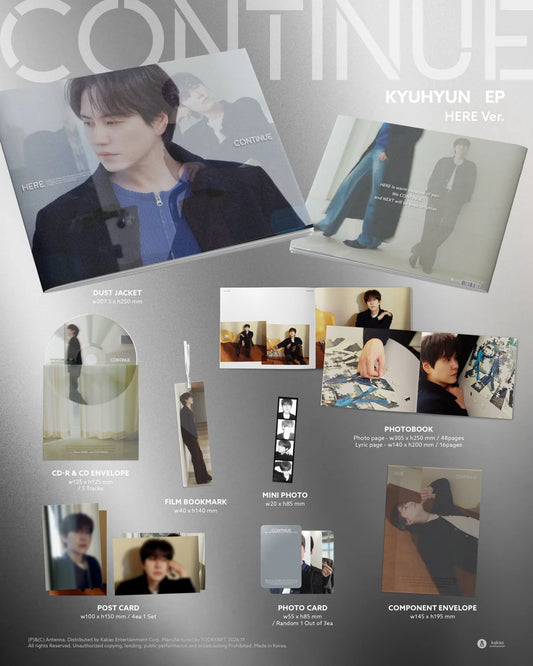 KYUHYUN CONTINUE EP | K-pop Album NZ
