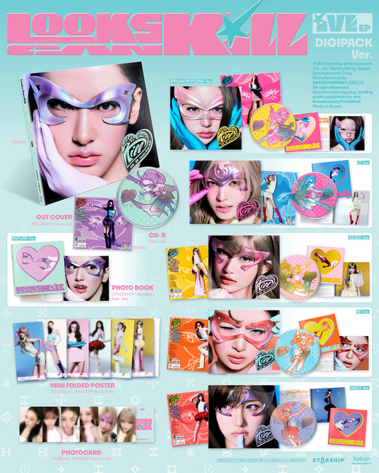 IVE Looks Can Kill digipack album nz