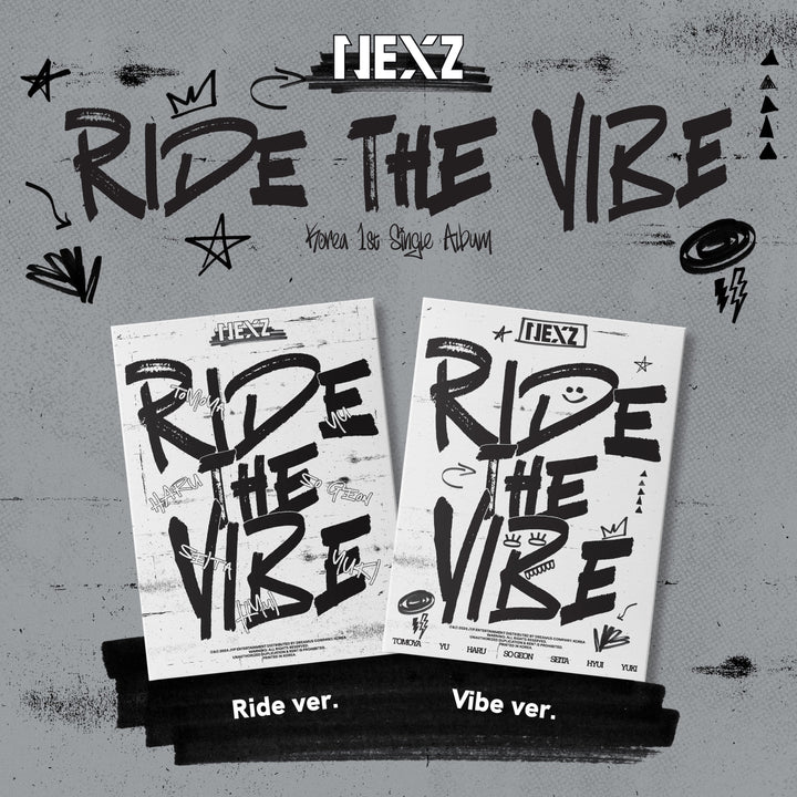 NEXZ RIDE THE VIBE Standard Album NZ
