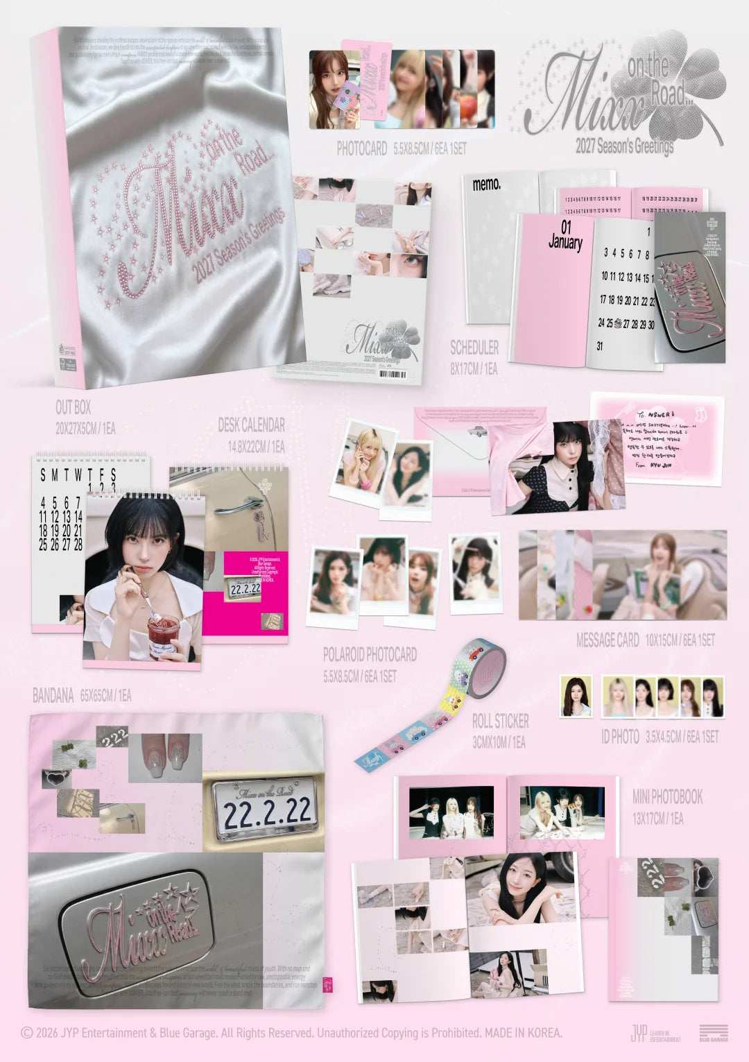NMIXX 2027 Season's Greetings MIXX ON THE ROAD | K-pop NZ