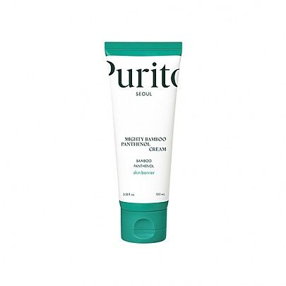 Purito SEOUL Mighty Bamboo Panthenol Cream 100ml for skin barrier repair and hydration.