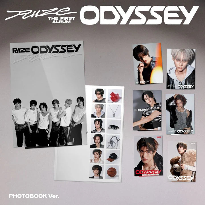 RIIZE 1st Album ODYSSEY PHOTOBOOK official cover