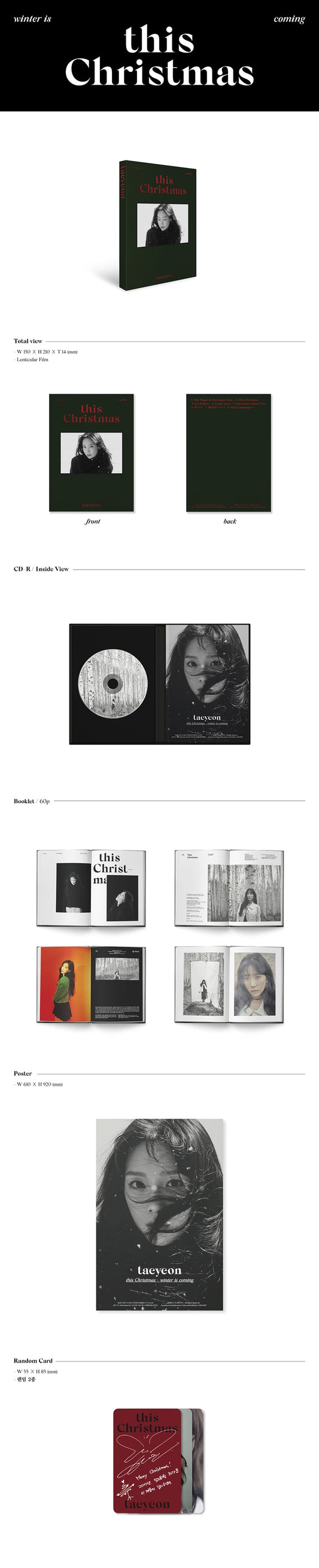 TAEYEON This Christmas Winter Album | K-pop NZ