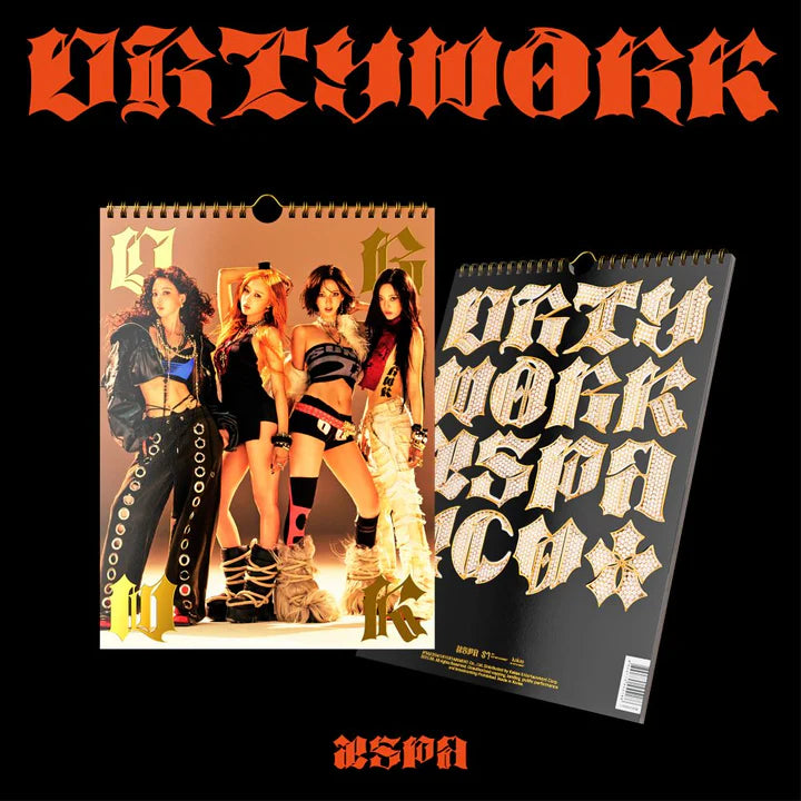 aespa single album Dirty Worker Ver. NZ