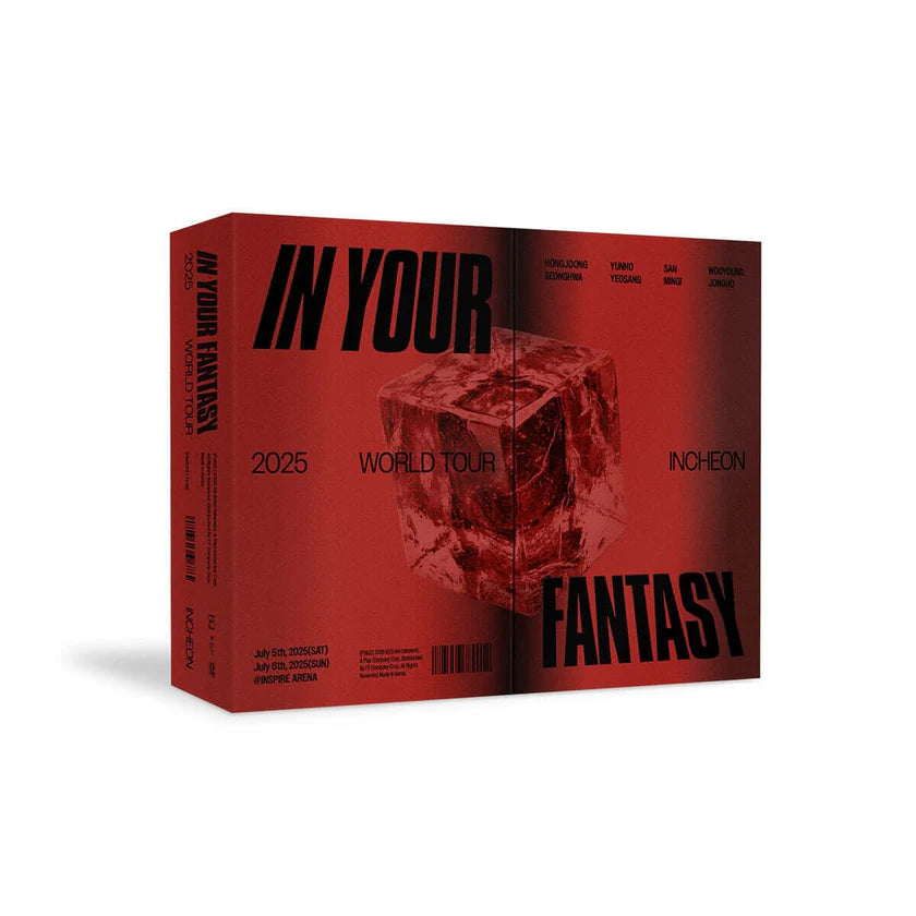 ATEEZ 2025 World Tour IN YOUR FANTASY DVD | K-pop NZ