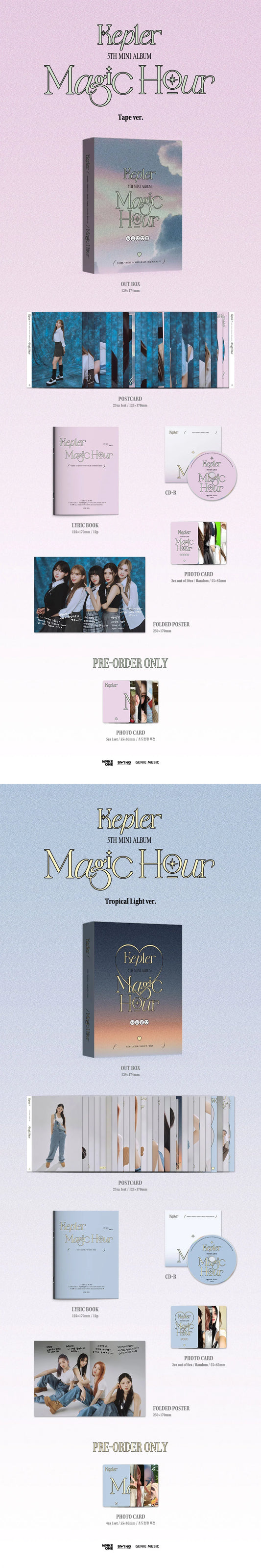 Kep1er MAGIC HOUR UNIT Ver. 5th Mini Album | K-pop NZ