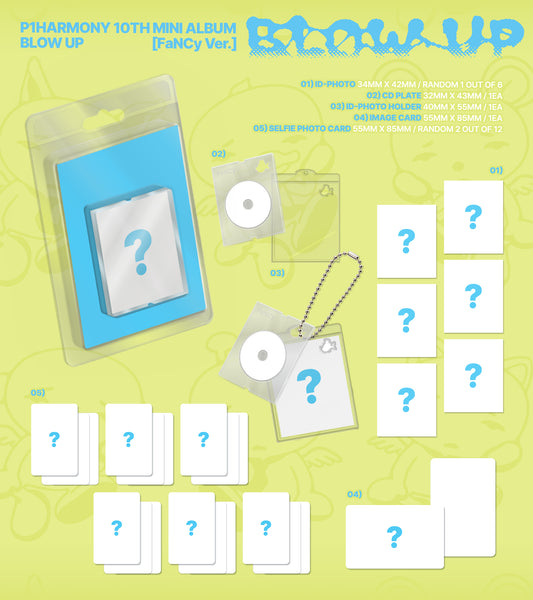 P1Harmony BLOW UP FaNCy Ver. | K-pop Album NZ