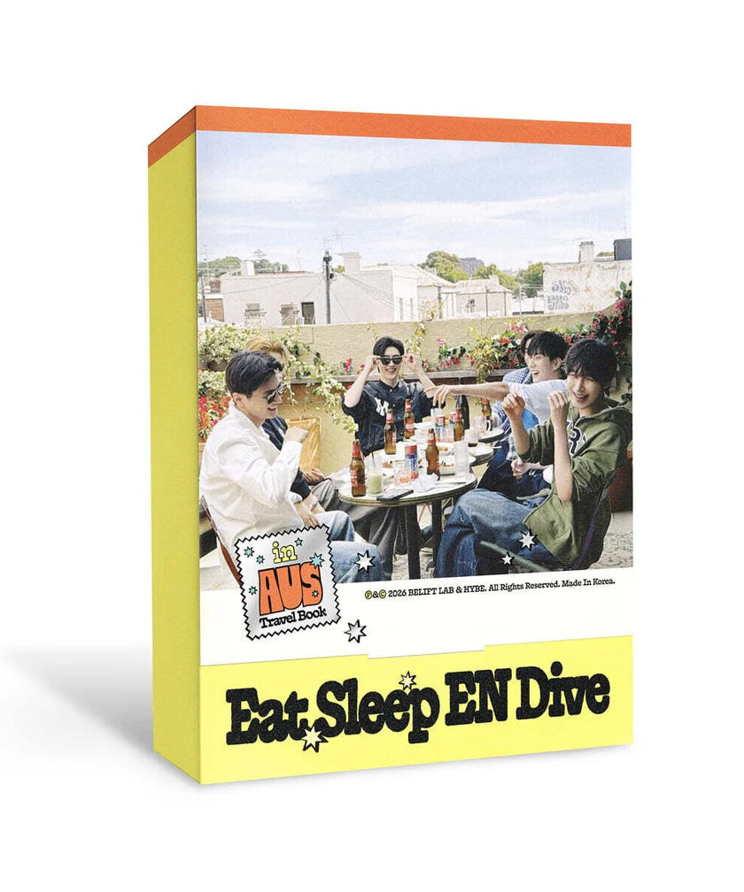 ENHYPEN Eat Sleep EN Dive in AUS Travel Book