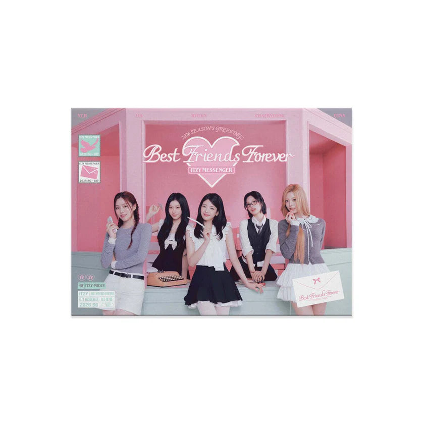 ITZY 2026 Season's Greetings Best Friends Forever calendars and diaries NZ