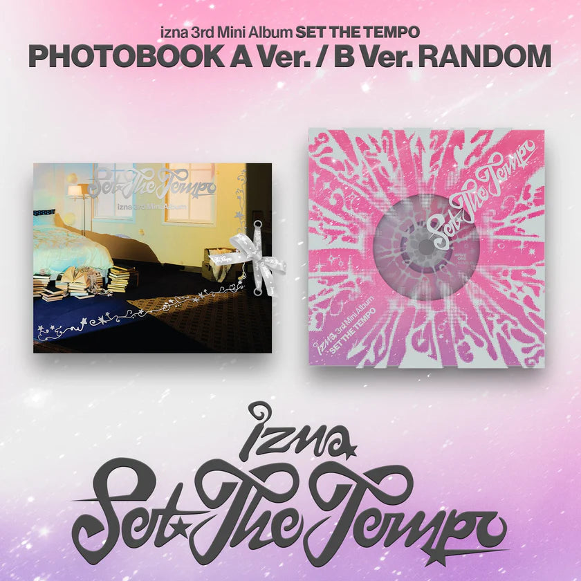 izna SET THE TEMPO PHOTOBOOK Ver. Album NZ