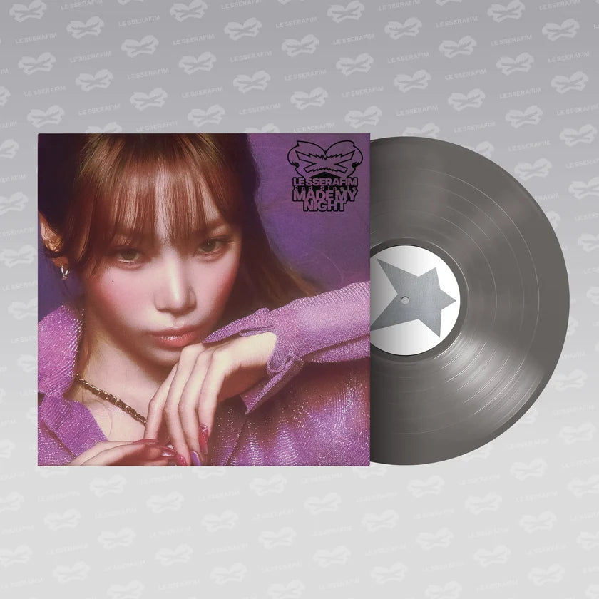 LE SSERAFIM Made My Night Vinyl Silver | K-pop NZ