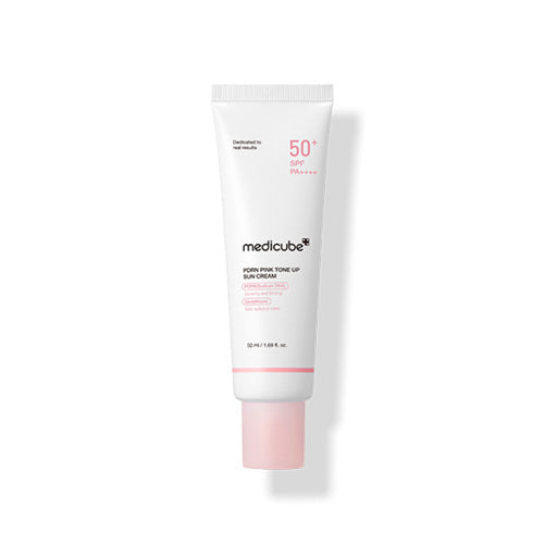 Pink tone-up sun cream for glowing skin 50ml