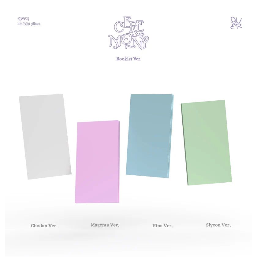 QWER CEREMONY Booklet Ver