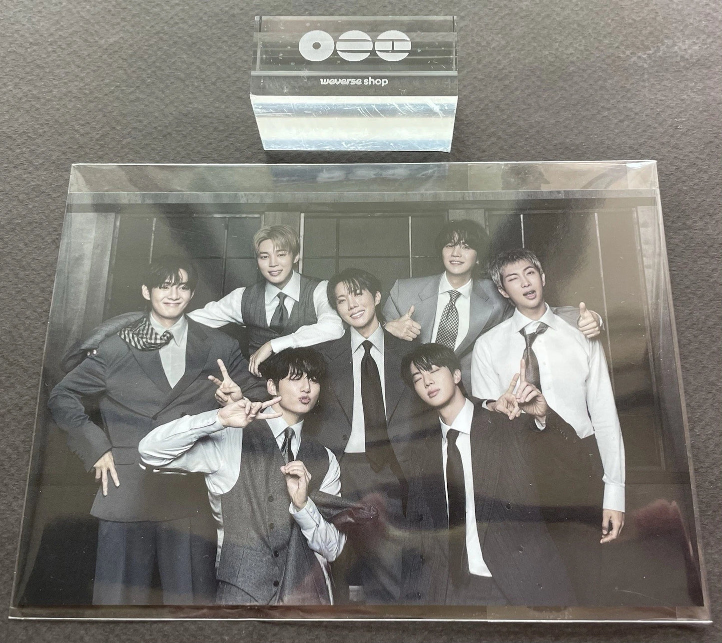 BTS - ARIRANG Weverse POB Photo + Acrylic Stand Set NZ