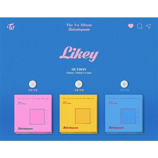 TWICE collectible 1st album for ONCE
