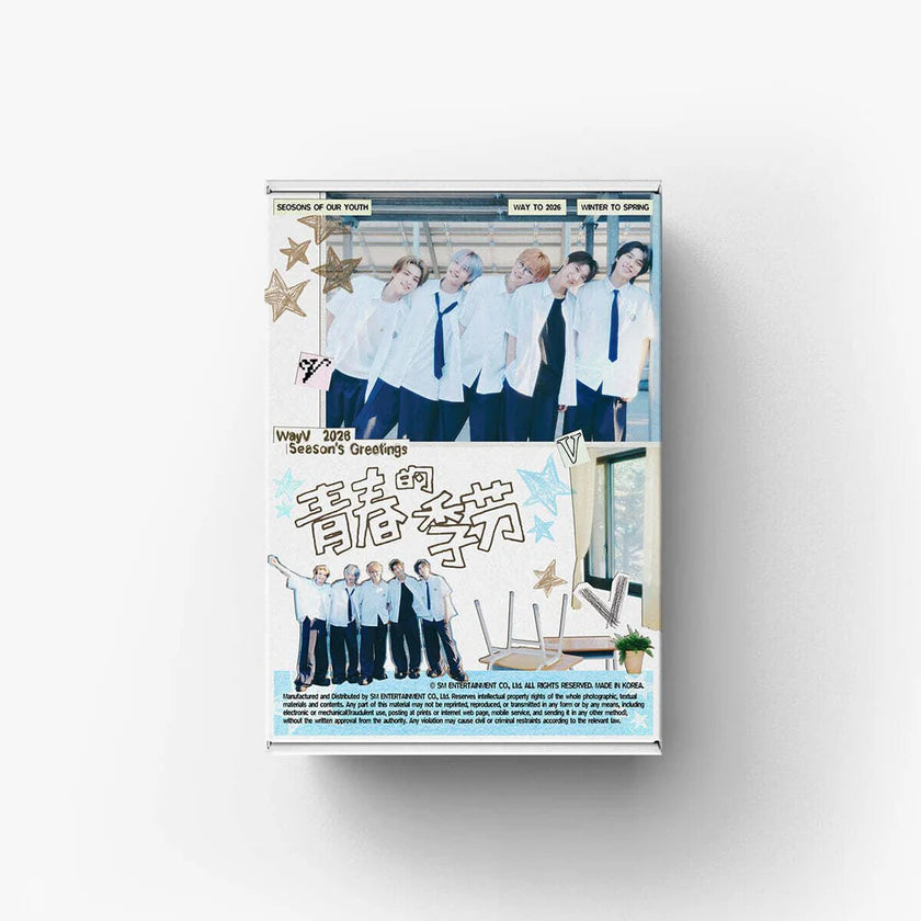 WayV 2026 Season's Greetings calendars and diaries NZ