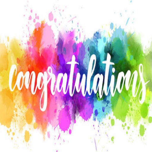 Congratulations