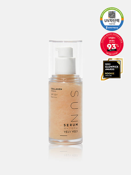 korean skincare-infused Korean sunscreen with collagen, shipped fast across New Zealand